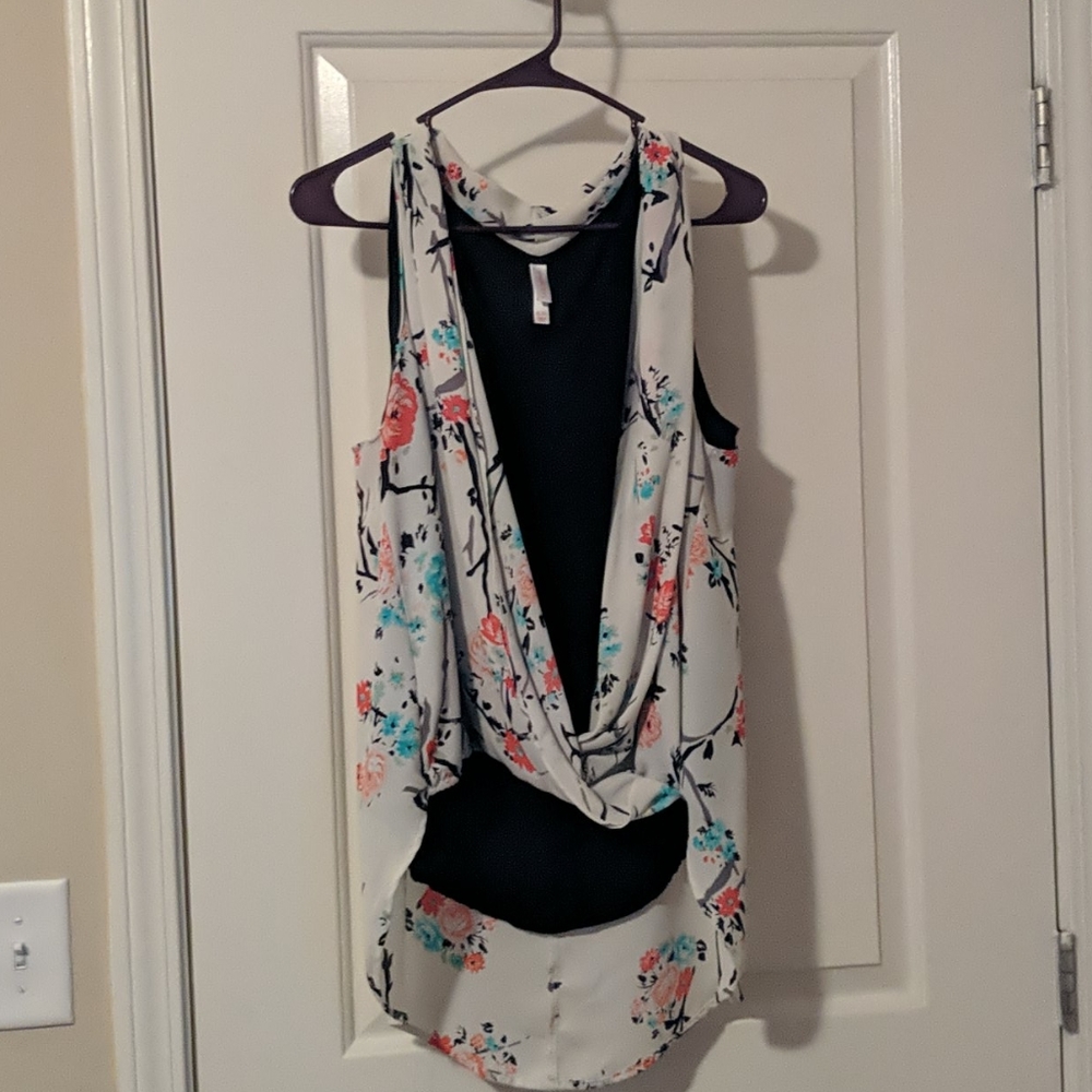 Flower Print Tank Top